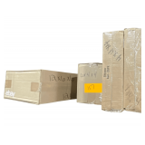eBay Branded Shipping Boxes:3 Boxes of Shipping Boxes 4"x4"x4"Plus 6"c4"x4"last 12"x6"x6"
