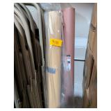 Roll of Floor Paper and Roll of Cabinet Foam