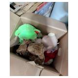 Box of Stuffed Animals