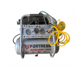 FORTRESS 2 Gallon, 135 PSI Ultra Quiet Oil-Free Hand-Carry Jobsite Air Compressor