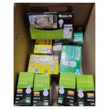 Lot of Various Light Bulbs