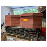 Pallet of Global Shelter Systems BlastBloc Modular Dual Blast Resistant Octagonal Wall. Can Be Assembled As High As Necessary. Comes with 12 Dual Octagon Pieces (varying in openings) as well as 12 Fo