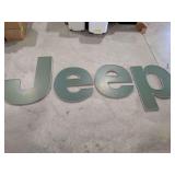 Jeep Dealership Plastic Signage Lettering - Large 24"+ see photos