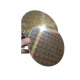Assortment of Semiconductor Wafers in Cases.