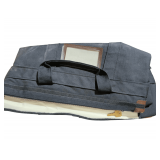 4 Fire-Block Fire Resistant Locking Style Bag 16x16x7, Black, New Old Stock.