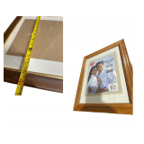 Numerous Picture Frames with Glass varying Sizes