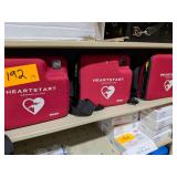 (3) Philips Heartstart AED Defibrillator FR2+. Untested, Need Batteries.