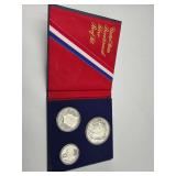 1776-1976 Bicentennial Proof Set - Eisenhower Dollar - Kennedy Half Dollar - Quarter