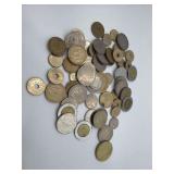 Bag Of Foreign Coins