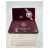 1983 S Olympic Silver Dollar