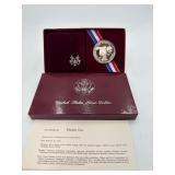 1983 S Olympic Silver Dollar
