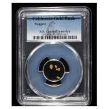 CALIFORNIA GOLD RUSH NUGGETS PCGS
