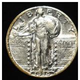1930-S STANDING LIBERTY QUARTER BU