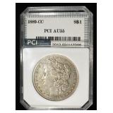 1889-CC MORGAN DOLLAR PCI AU/BU
