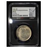 1926 SESQUI COMMEM HALF NGC MS-64