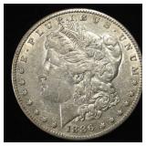 1886-O MORGAN DOLLAR XF/AU