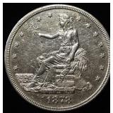 1878-S TRADE DOLLAR AU