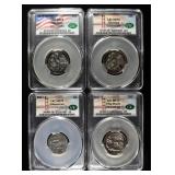 GRADED MIXED COIN LOT