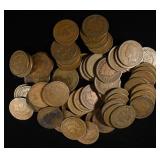 (65) INDIAN CENTS FROM THE 80'S, 90'S, 00'S