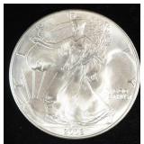 2002 AMERICAN SILVER EAGLE