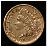 1860 INDIAN CENT BU