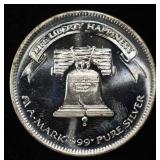 1985 1 OZ .999 SILVER ROUND