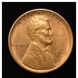 1910-S LINCOLN CENT CH BU RB