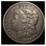1893-CC MORGAN DOLLAR XF