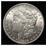 1896-O MORGAN DOLLAR CH AU