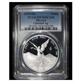 2024 MEXICO 1 OZ .999 SILVER ROUND PCGS PR70DCAM
