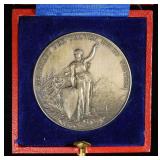 1892 SWISS SHOOTING MEDAL GLARUS SILVER