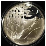 1 OZ 92.5% SILVER ROUND