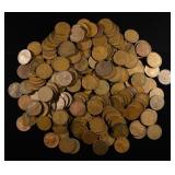 (200) TEEN'S WHEAT CENTS