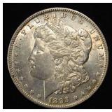 1893 MORGAN DOLLAR NICE AU/UNC