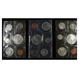 (3) 1965 CANADIAN SILVER PROOFLIKE SETS