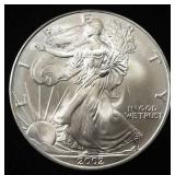 2002 AMERICAN SILVER EAGLE