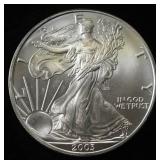 2003 AMERICAN SILVER EAGLE