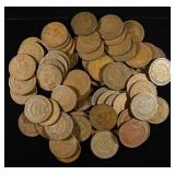 (65) INDIAN CENTS FROM THE 80'S, 90'S, 00'S