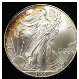 1999 AMERICAN SILVER EAGLE