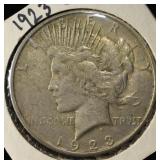 1923-S PEACE DOLLAR