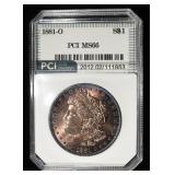 1881-O MORGAN DOLLAR PCI SUPERB GEM BU