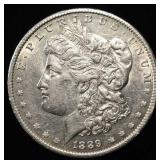 1889-O MORGAN DOLLAR AU/BU