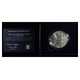 U.S. MARINE CORPS 1 OZ .999 SILVER MEDAL