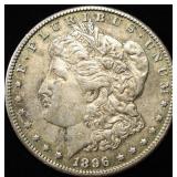 1896-O MORGAN DOLLAR AU/BU