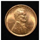 1918 LINCOLN CENT CH BU RD