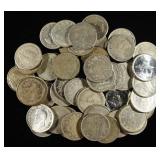 (50) 80% SILVER CANADIAN DIMES