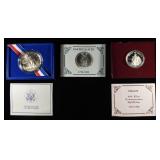 (3) COMMEM HALF DOLLAR