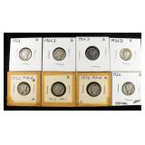 (8) MERCURY DIMES