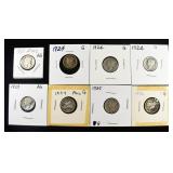 (8) MERCURY DIMES