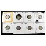 (8) MERCURY DIMES
